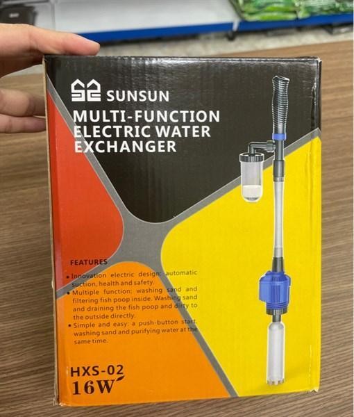 Máy hút đáy hồ cá Sunsun HXS - 02